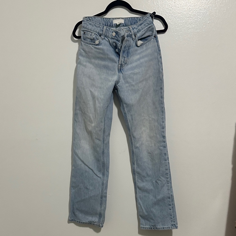 H&M Light Blue high waisted Denim Pants